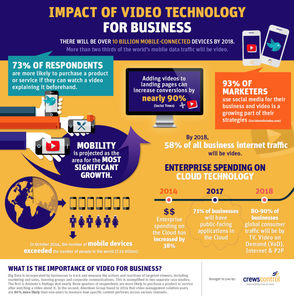 video marketing infographic