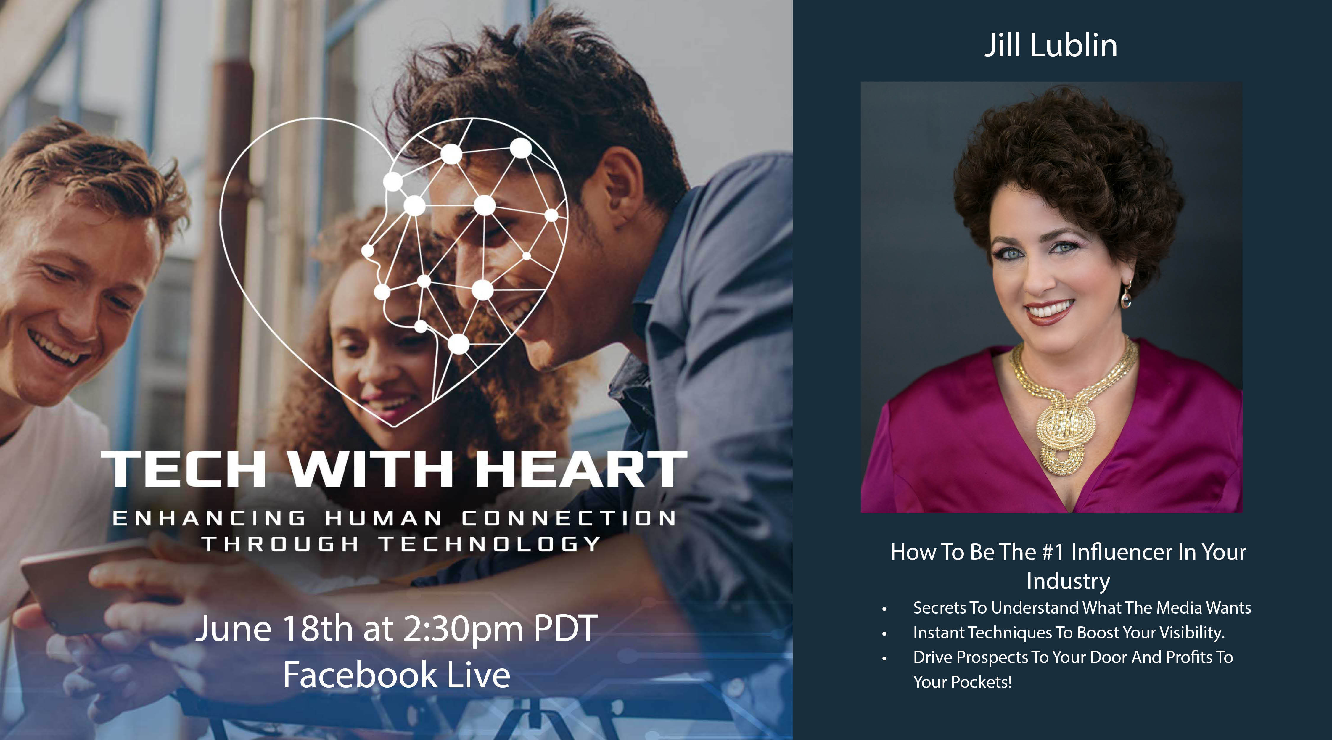 tech with heart influencer jill lublin