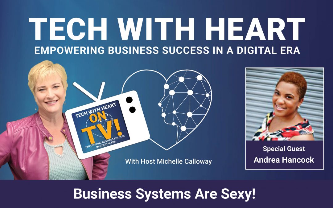 Business Systems Are Sexy! – A Tech With Heart Interview with Andrea Hancock
