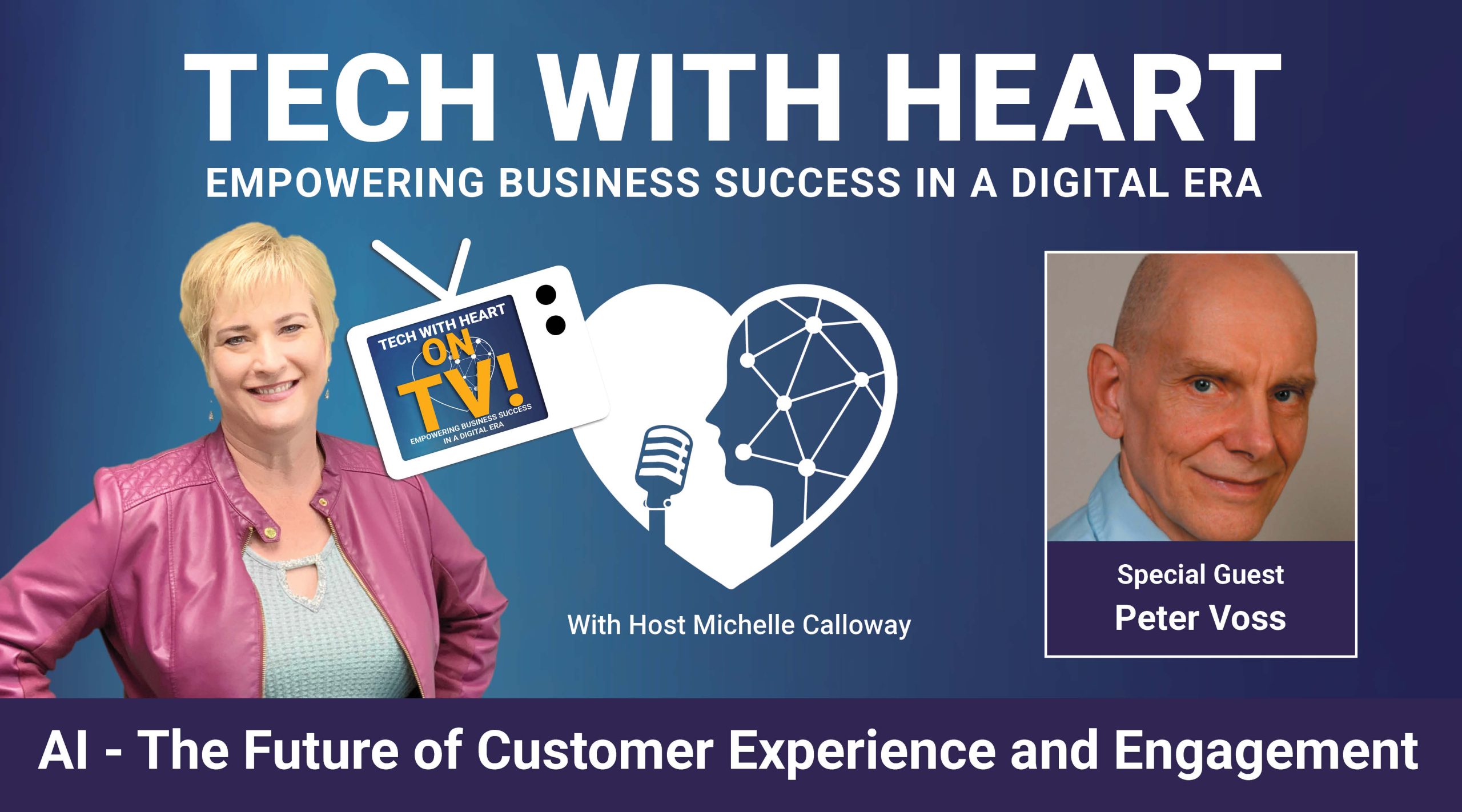 Picture of Michelle Calloway and Peter Voss in a promotional image