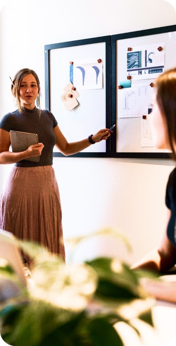 Woman Presenting Ideas